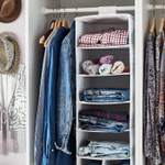 Модуль для хранения IKEA STUK (СТУК), Белый с рисунком, 30x30x90 см