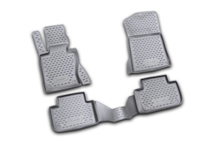 Коврики Standard, в салон BMW X3 (E83), 2003-2006, 2006-2010, 4 шт. (полиуретан, чёрные) Element.NLC.05.16.210