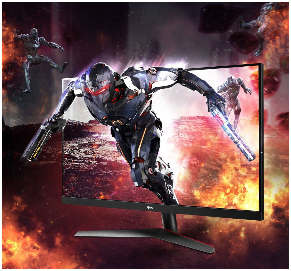 27" Монитор UltraGear LG 27GN600-B, IPS, 144Hz, черный