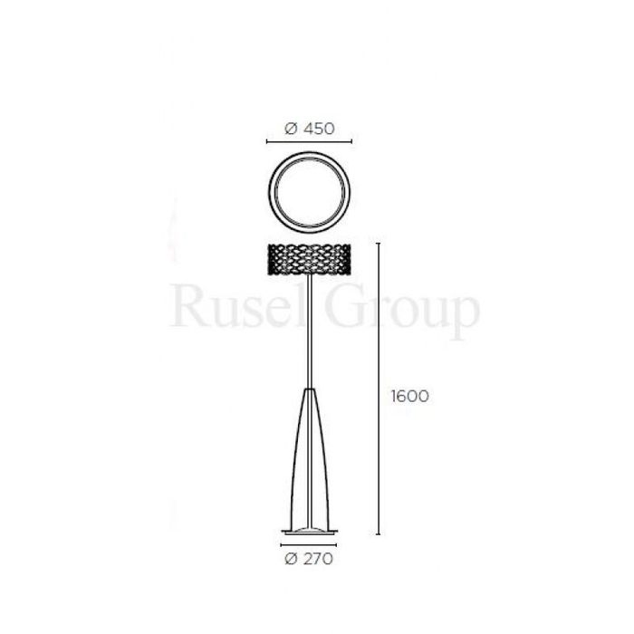 Напольный светилньик Leds C4 ALSACIA LT