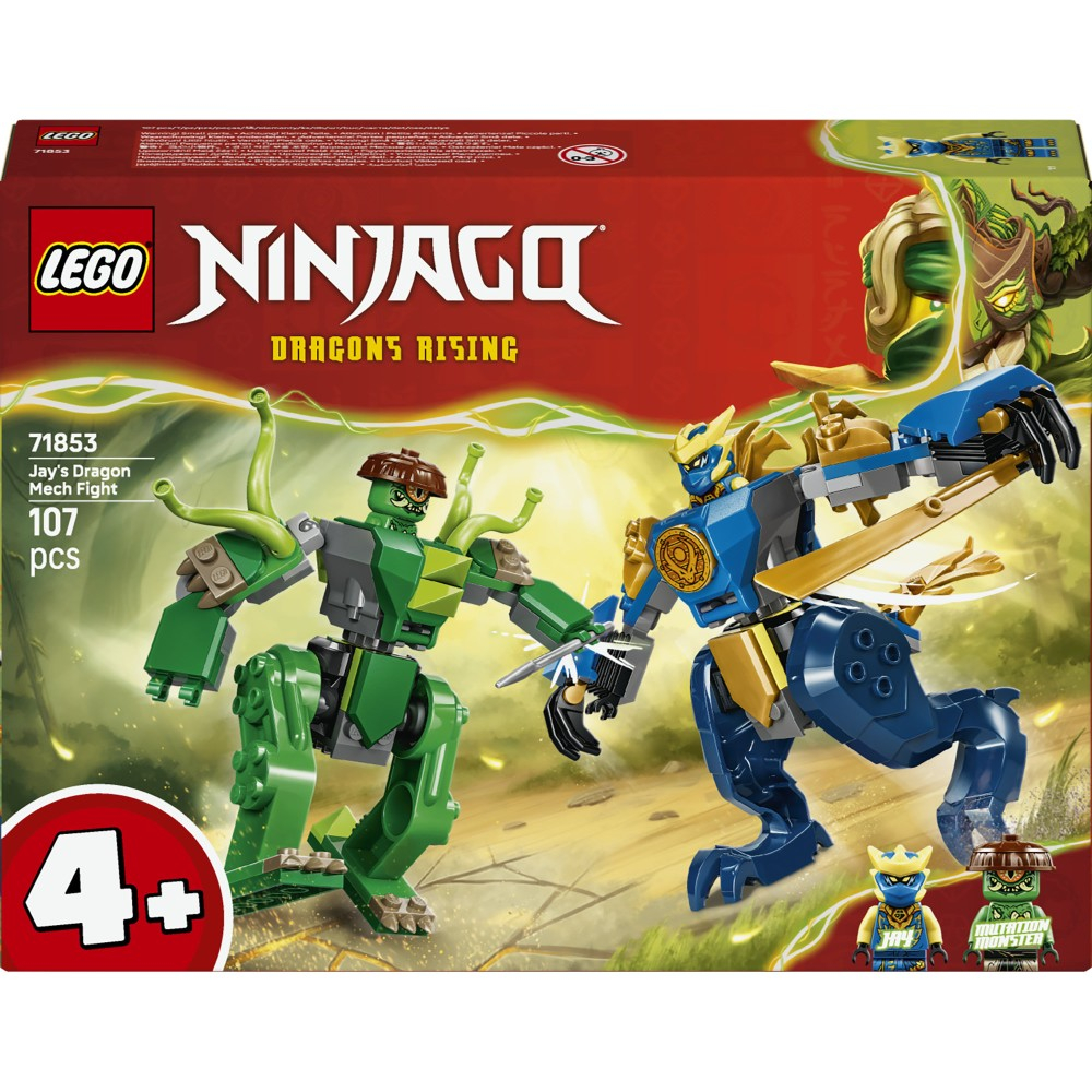 LEGO Ninjago - Битва в драконьем мхе Джая 71853