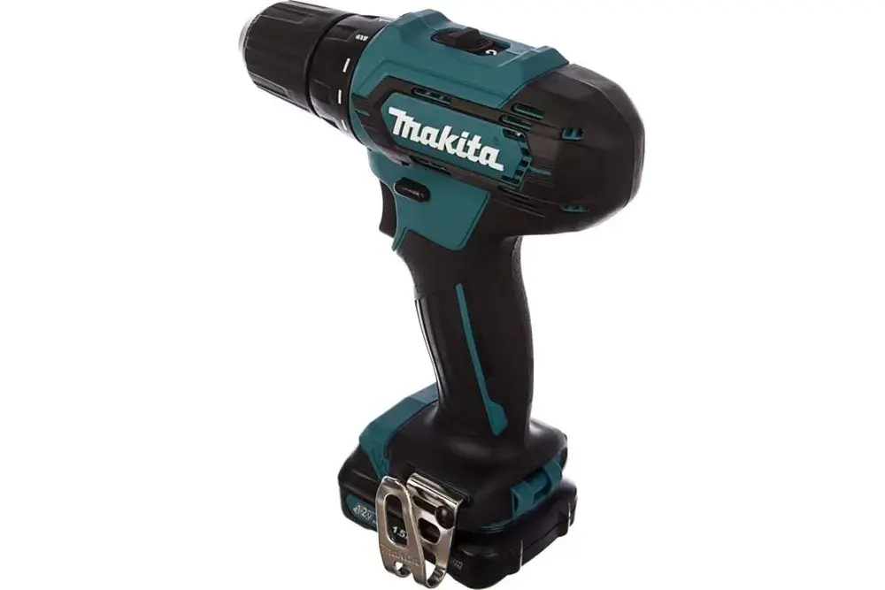 Дрель-шуруповерт Makita DF333DWYE 12В CXT 30Нм. 1700об/мин. (2АКБ 1.5Ач, З/У, кейс)