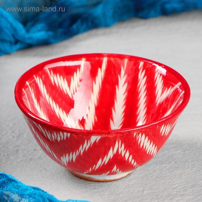 Пиала Риштанская керамика Атлас , 11,5 см, средняя