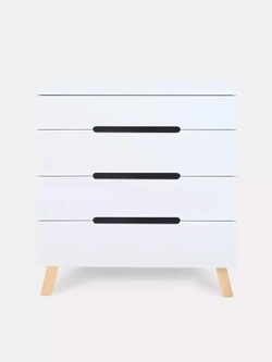 Комод пеленальный Rant Indy Pro 800/4 Cloud White