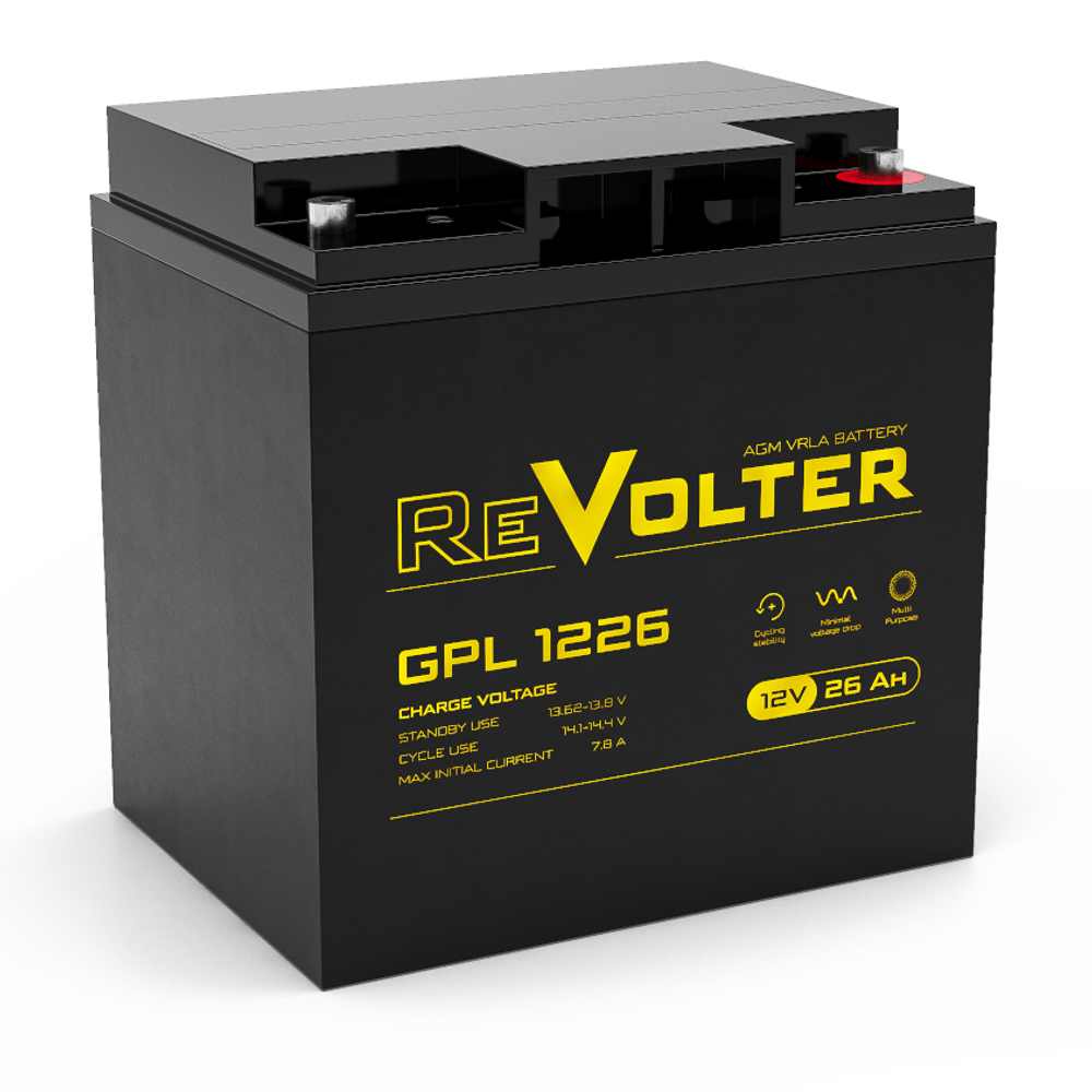 Аккумулятор REVOLTER GPL 1226