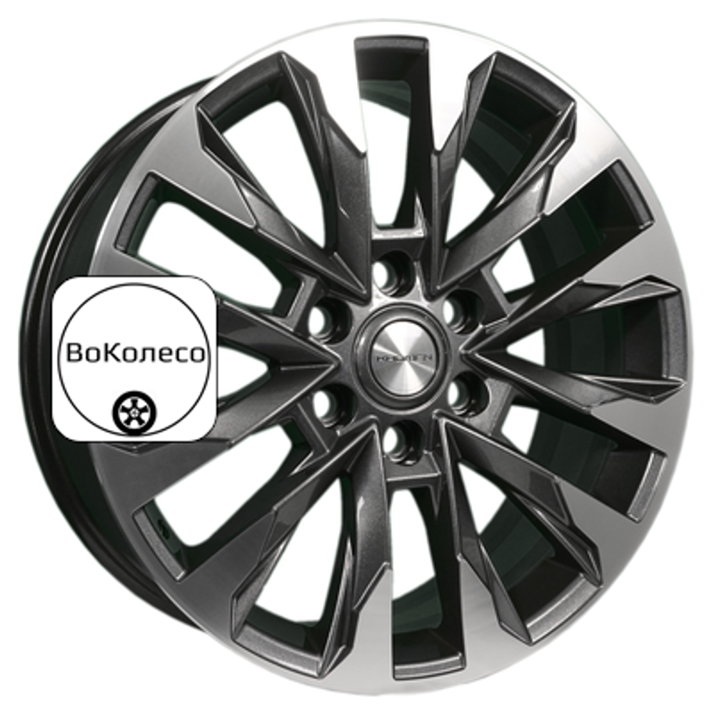 8x20/6x139,7 ET60 D95,10 KHW2010 (LC 300) Gray-FP Khomen Wheels