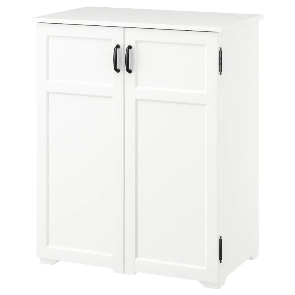 Шкаф с ящиком - GREÅKER /GREАKER  IKEA/ ГРОКЕР  ИКЕА,  84x101 см, белый
