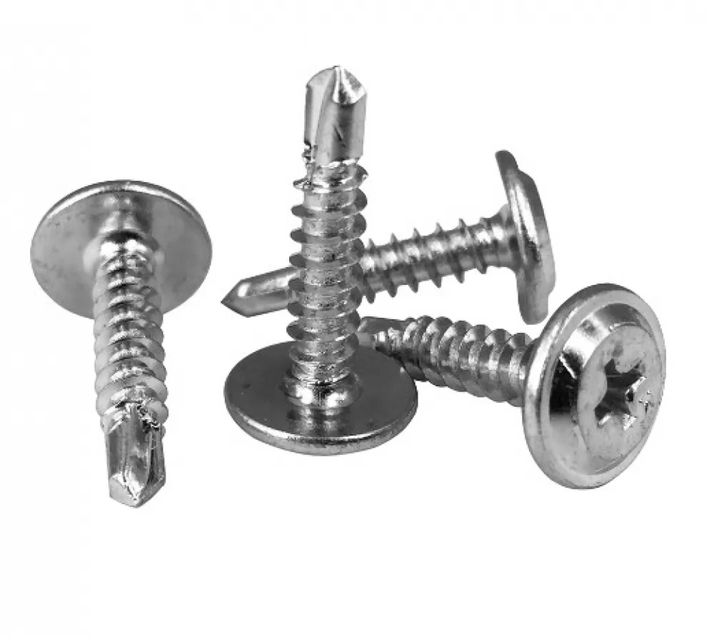 Саморез с прессшайбой  4,2*13 сверло