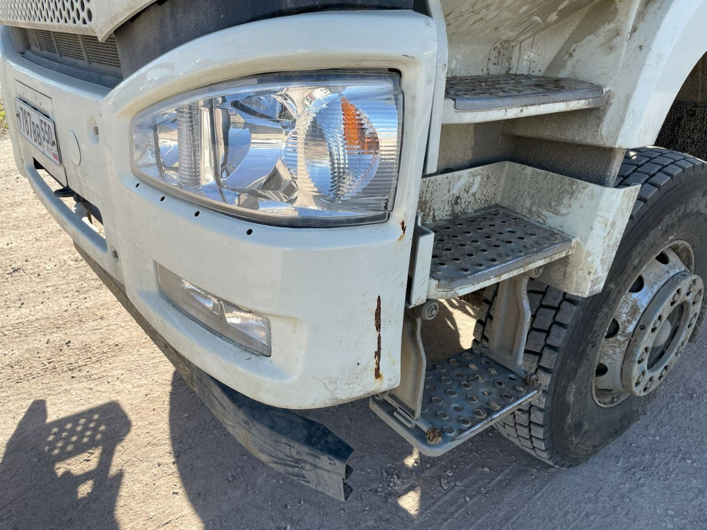 FAW J6 6x4 Бортовой с КМУ 78F302 (Дизельный, 11,1 л, 390 л.с., МТ)