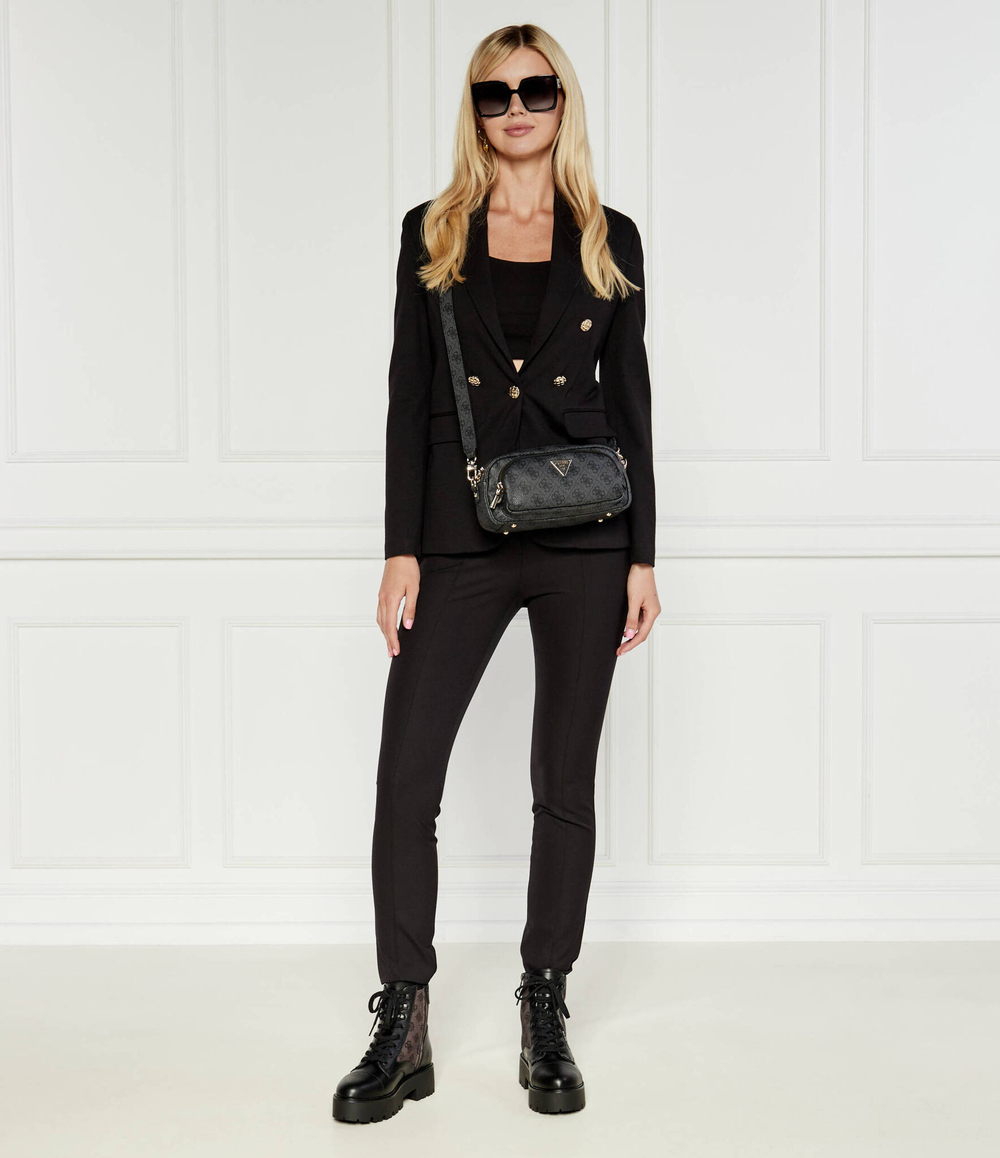 Кожаные ботильоны VAINA2 Guess - черный(FLTSL2 FAL10)