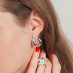 Серьги Fiore Luna ABE28324-02 S
