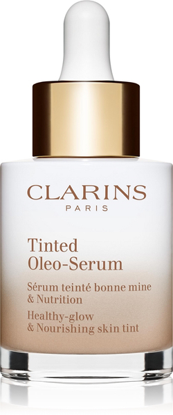 Clarins Tinted Oleo-Serum - Тональная основа: масляная сыворотка для выравнивания тона кожи. оттенок 01, 30 ml