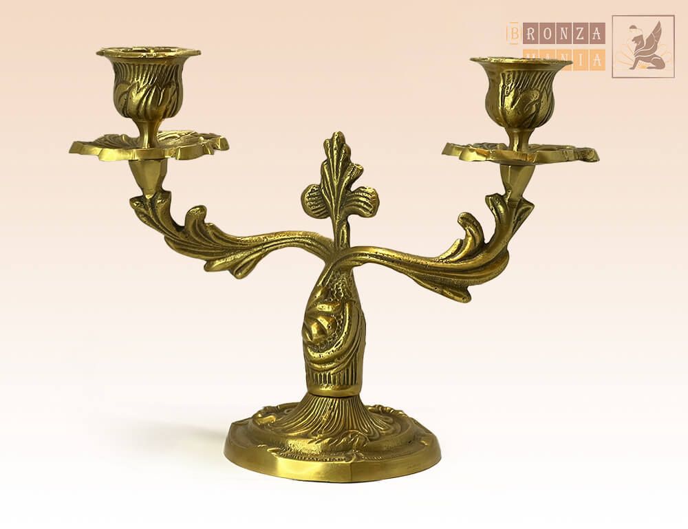 подсвечник на 2 свечи Плавность