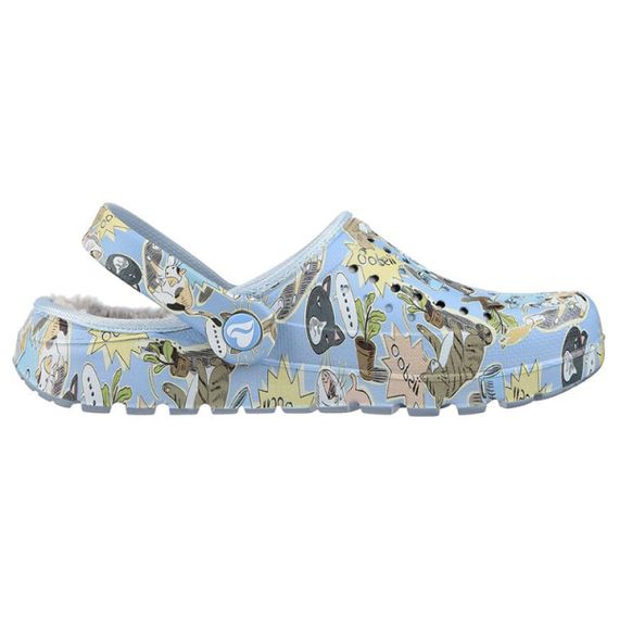 Skechers Foamies Footsteps Lined-Witty Kitty 'Blue'