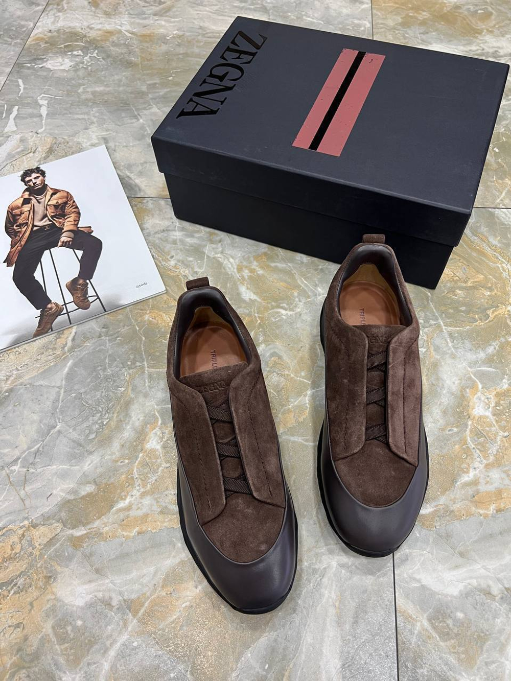 Кеды Zegna