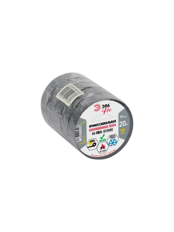 Изолента ПВХ 19ммх20м PRO150GREY ПВХ 150мкм проф. сер. Эра Б0057287