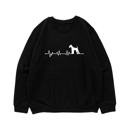 Свитшот "Эрдельтерьер - сердечный ритм"