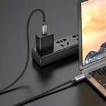 Кабель Type-C на Type-C “US06” USB3.2 20Gbps 013210 Черный