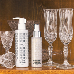 Шиммер-спрей для тела и волос 110мл мельчайший, золотистый