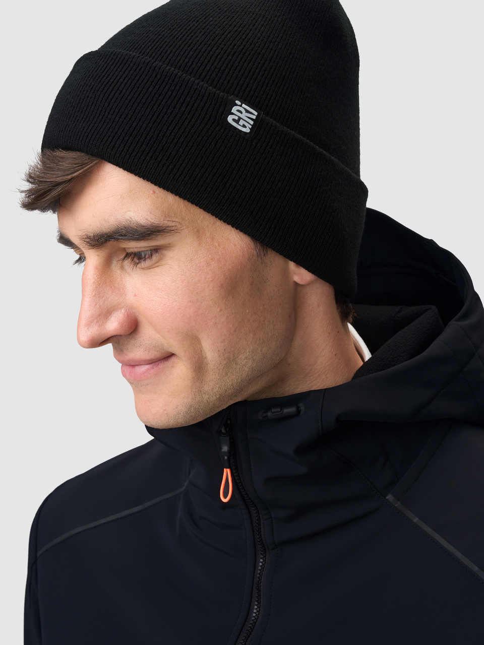 Шапка унисекс Норд черная