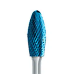 Комбинированная борфреза Karnasch полукруглая форма + угол