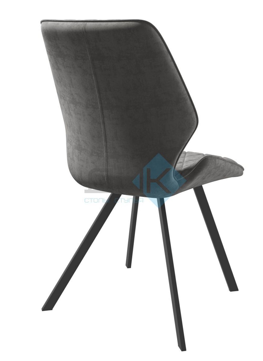 Стул DikLine 243PRO поворотный опоры чёрные