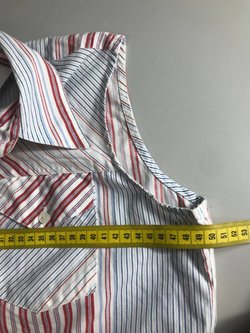 Блузка Biaggini полосатая, визуально на 44 размер