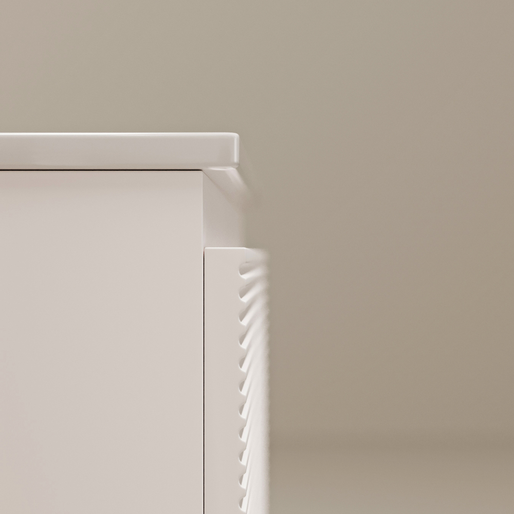 Тумба с раковиной Sancos Folk 80 см FL80W bianco