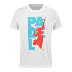 Мужское теннисное поло Babolat T-Shirt Men - White, Multicoloured