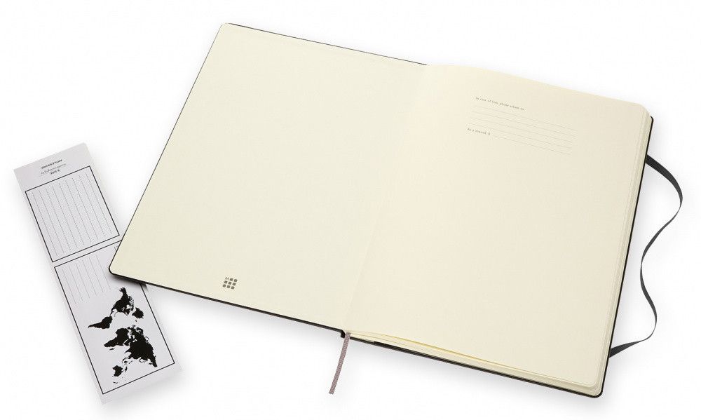 Блокнот Moleskine Classic A4 192 стр линейка твердая обложка (QP110)