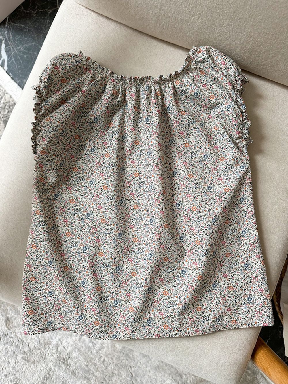 Хлопковая блузка Emile et Ida, 128