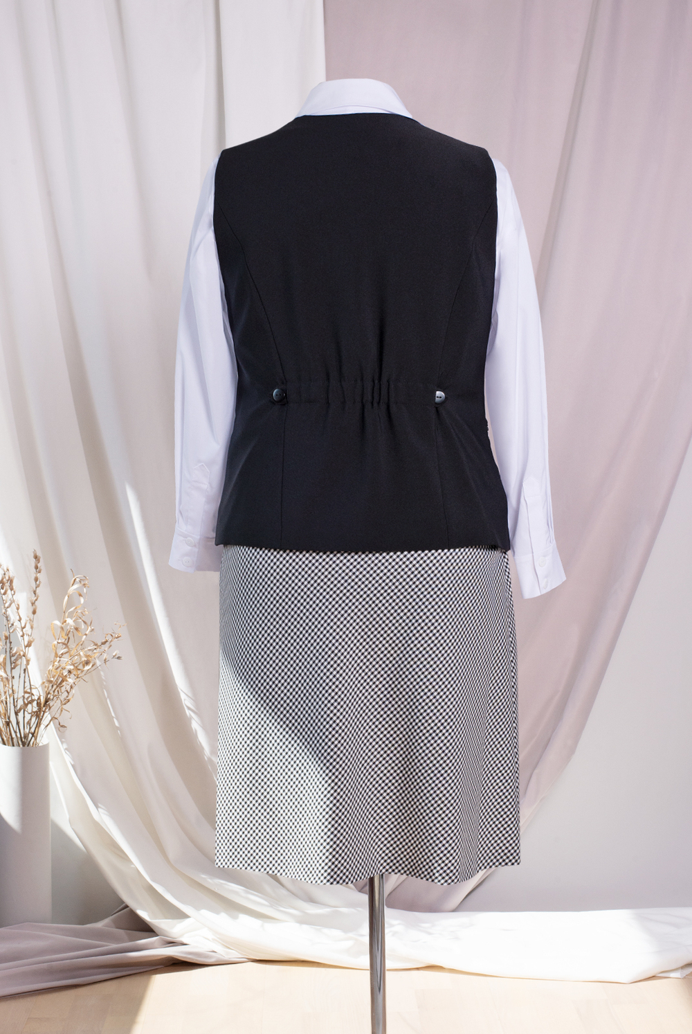 Жилет женский 3361зп, черный #70Ч063361зп