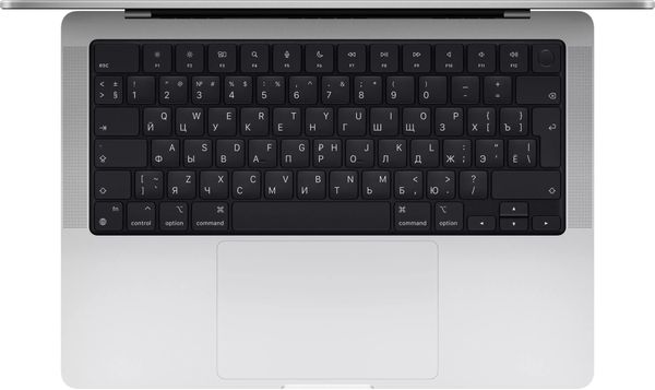 Ноутбук Apple MacBook Pro 14" Late 2021 MKGR3RU/A (M1 Pro 8C CPU, 14C GPU, RAM 16 ГБ, SSD 512 ГБ), серебристый