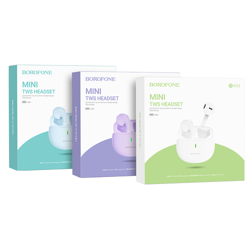 наушники BOROFONE BW33 TWS dream purple