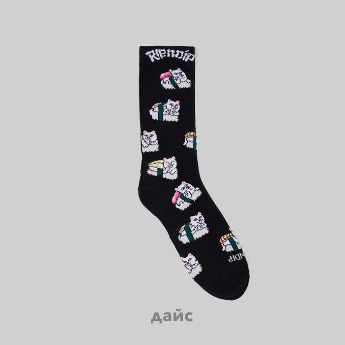 Носки Ripndip Sushi Nerm Sock артикул:RND10289 - купить в магазине Дайс