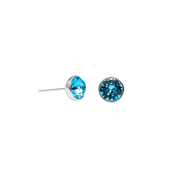 Серьги-пусеты Fiore Luna Aqua SWE298 AQ S