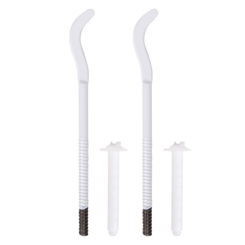 Комплект плоских кронштейнов с дюбелями 7,2х170мм