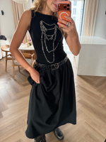 Платье Rock star черный