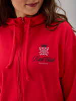 Костюм с брюками КБф-055О/красный-п