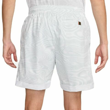 Мужские теннисные шорты Nike Court Heritage 6" Dri-Fit Tennis Shorts - белый