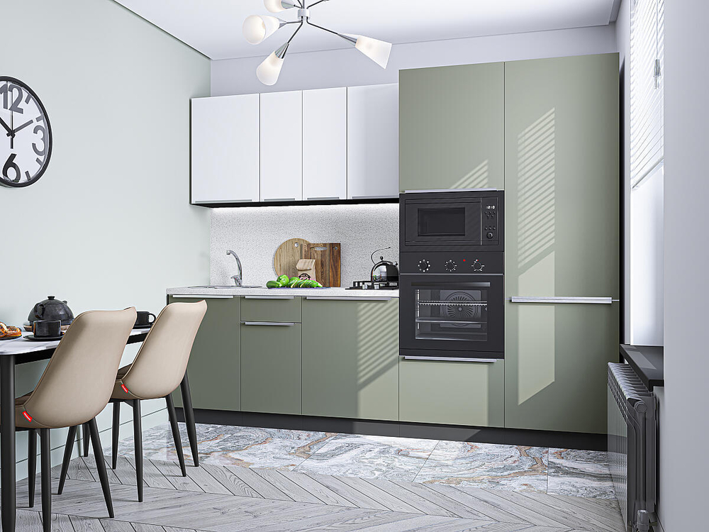 Фьюжн-07 Silky White/Silky Mint