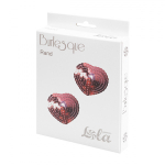 Розовые пэстисы-сердечки Lola Pasties Burlesque Rand Pink 3633-03lola
