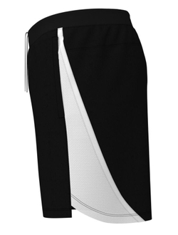 Мужские теннисные шорты Under Armour Launch SW 7" Short - black/reflective