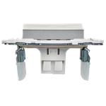 SKANDY Выключатель 1-клавишный проходной 10А SK-V02S серебряный IEK