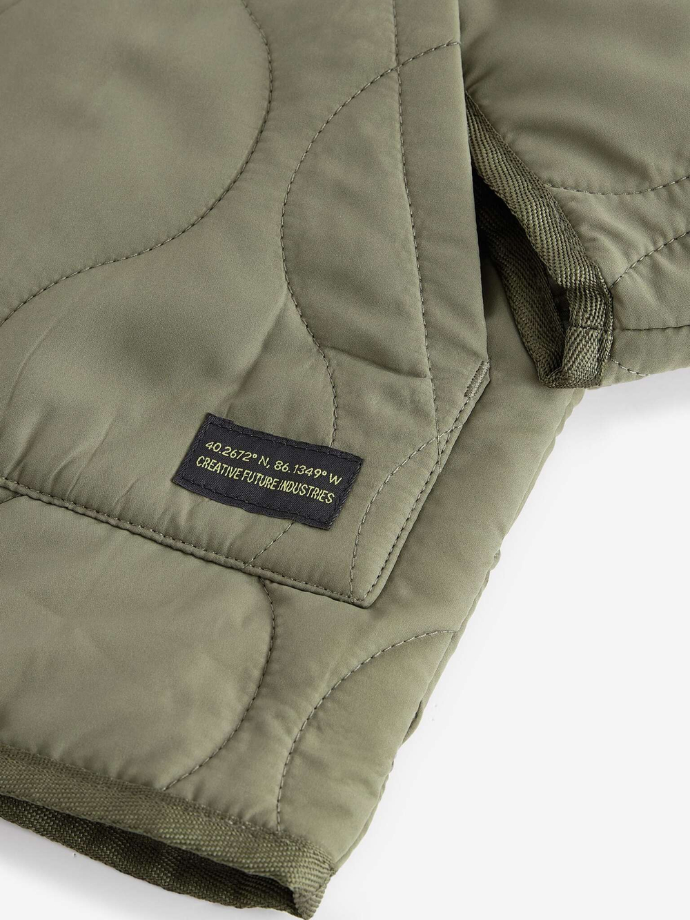 Куртка стеганая для мальчика Next Q78-609, Хаки