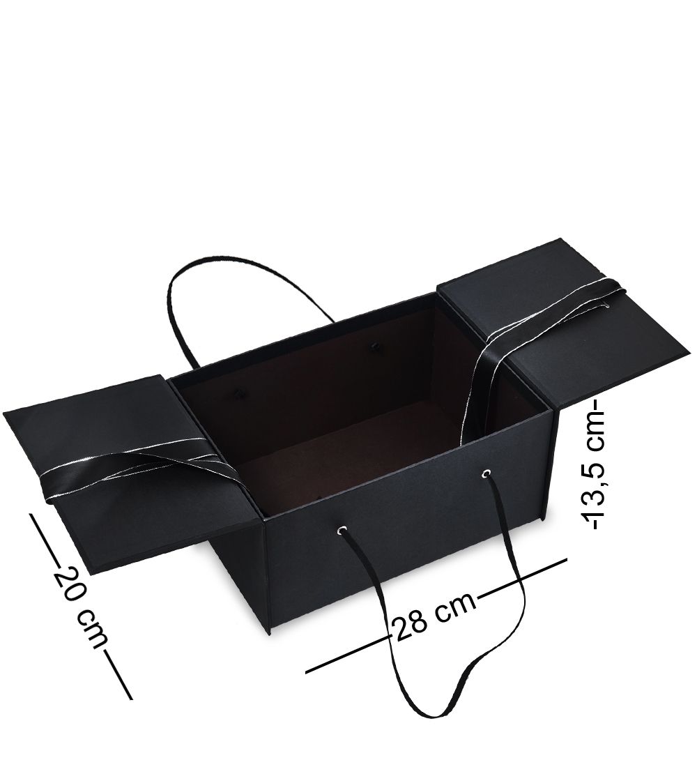 WF-185-A Набор коробок из 3 шт, черный