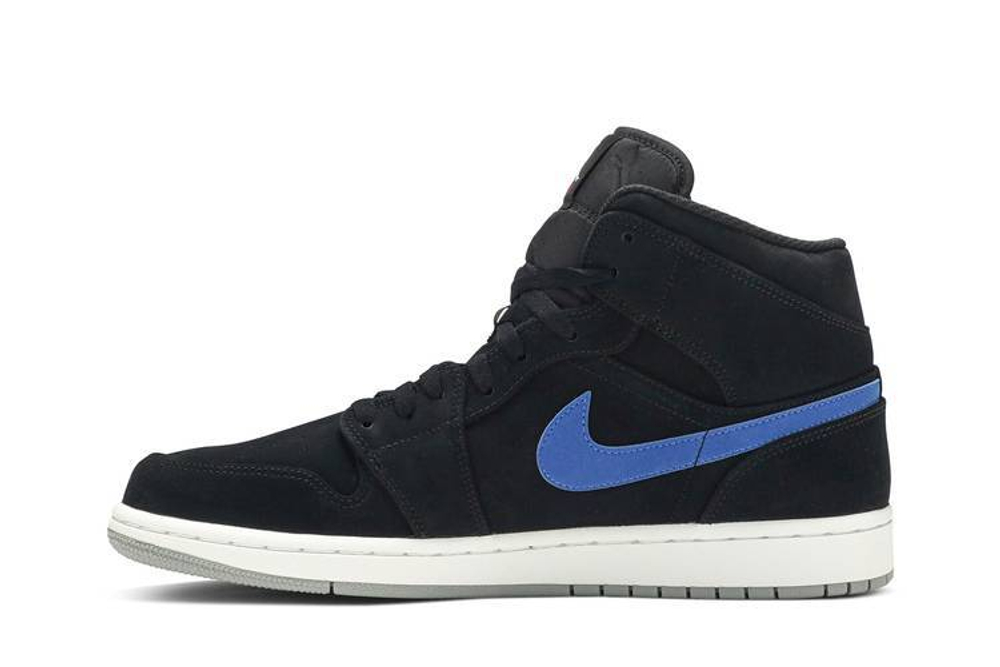 Кроссовки Jordan Air Jordan 1 Mid Black Red Royal