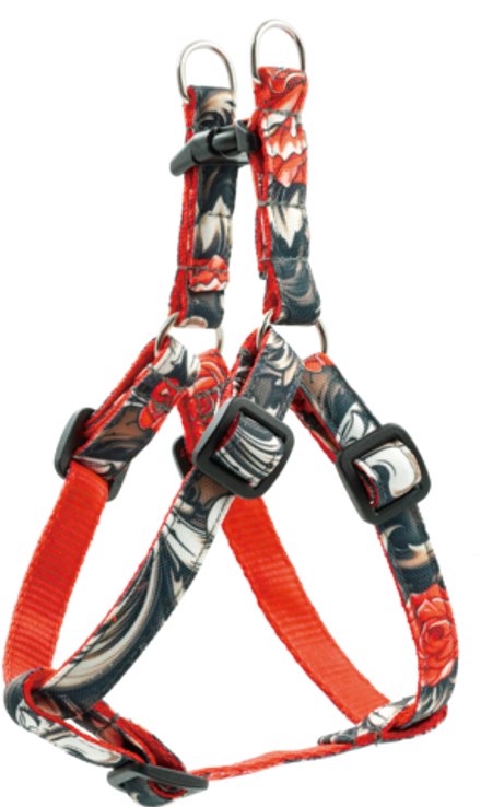 Шлейка ART LINE 30 мм капрон c принтом ТАТУ, быстросъемная от 50 до 65 см