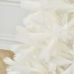 Искусственная белая елка «White Charm» (ветки из пампасной травы) от 2,1 м до 2,4 м