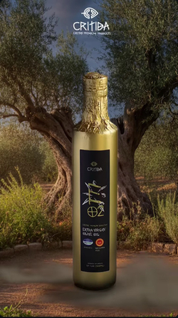 Оливковое масло Critida D.O.P. Messara 0.2, стекло, Греция
